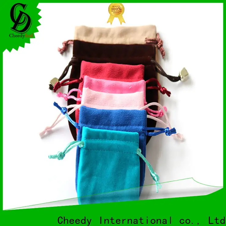 Cheedy bags velvet ring pouch suppliers for jewelry 1