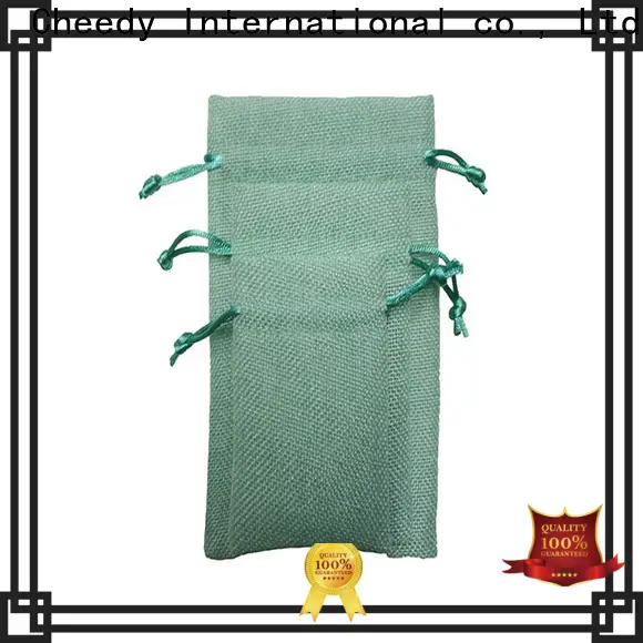 Cheedy Latest printed linen bags company for ring 1