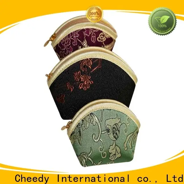 Cheedy Custom brocade jewelry pouches manufacturers for necklace 1
