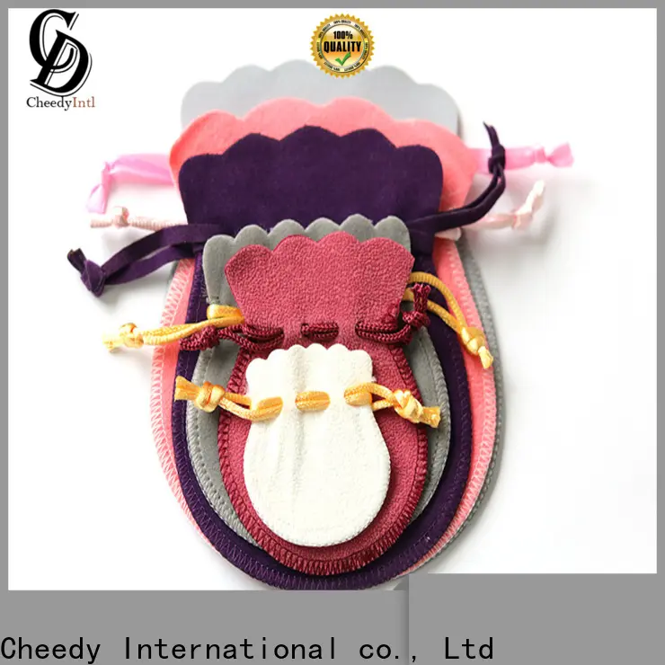 Cheedy Latest black velvet jewelry gift boxes company for ring 1