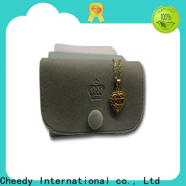 Cheedy Wholesale velvet jewelry box wholesale supply for jewelry 1