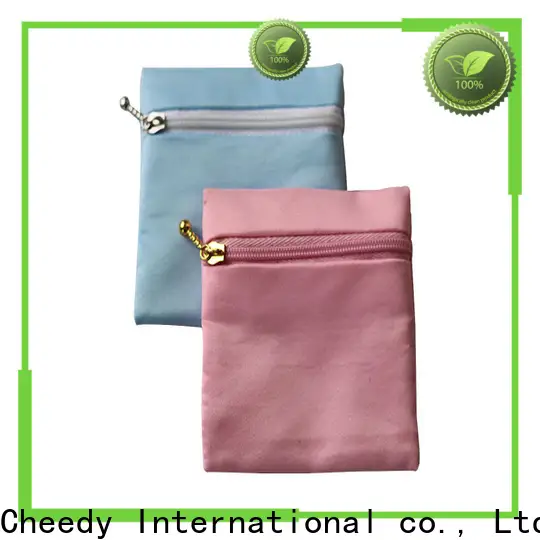 Cheedy High-quality satin bags for hair extensions suppliers for necklace 1