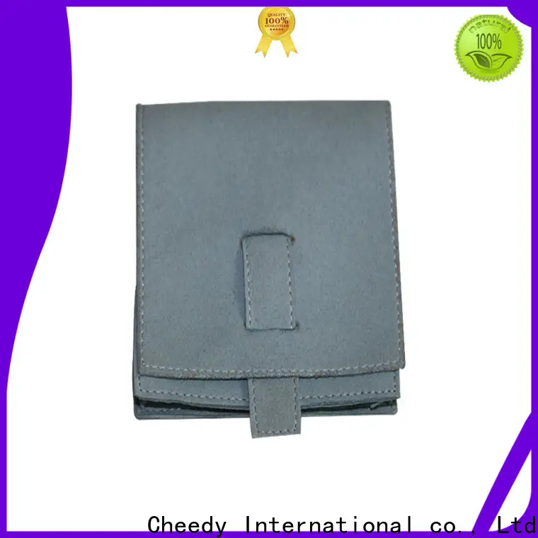 Cheedy New suede pouches wholesale factory for ring 1