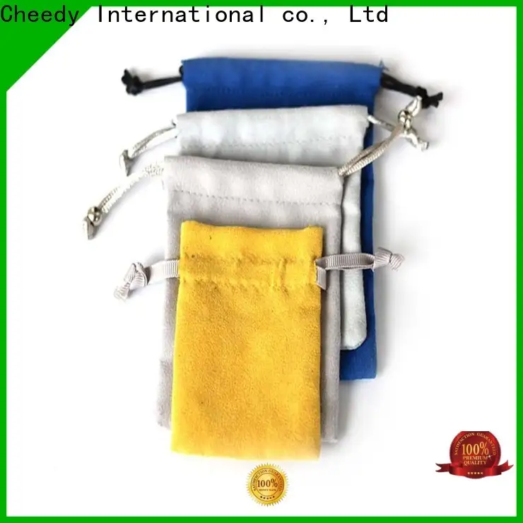 Cheedy Wholesale personalized velvet pouches for business for watch 1
