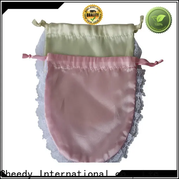 Cheedy packaging satin hair packaging bags manufacturers for jewelry 1