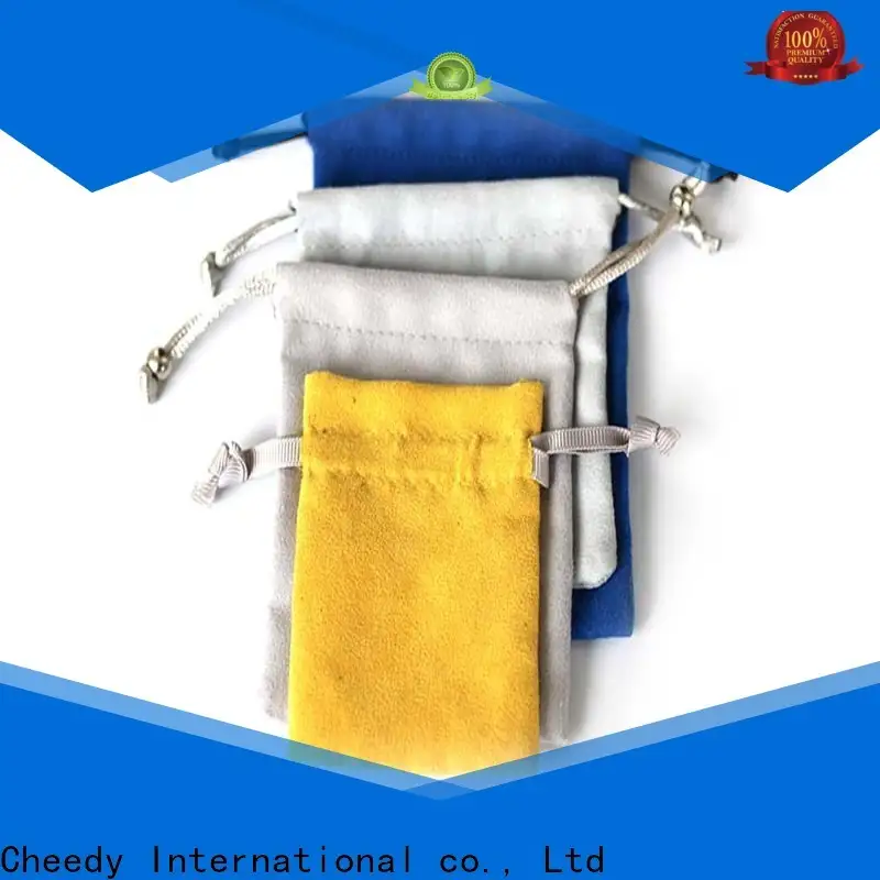 Cheedy bags velour jewelry bags manufacturers for jewelry 1