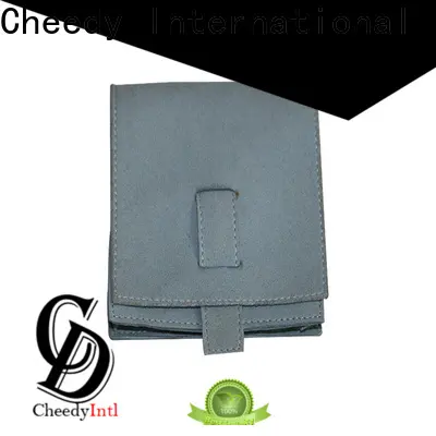 Cheedy Top suede pouch bag suppliers for watch 1