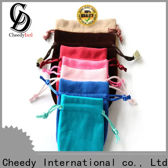 Cheedy Best velvet favor bags supply for necklace 1