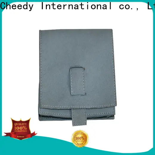 Cheedy faux suede watch pouch for business for watch 1