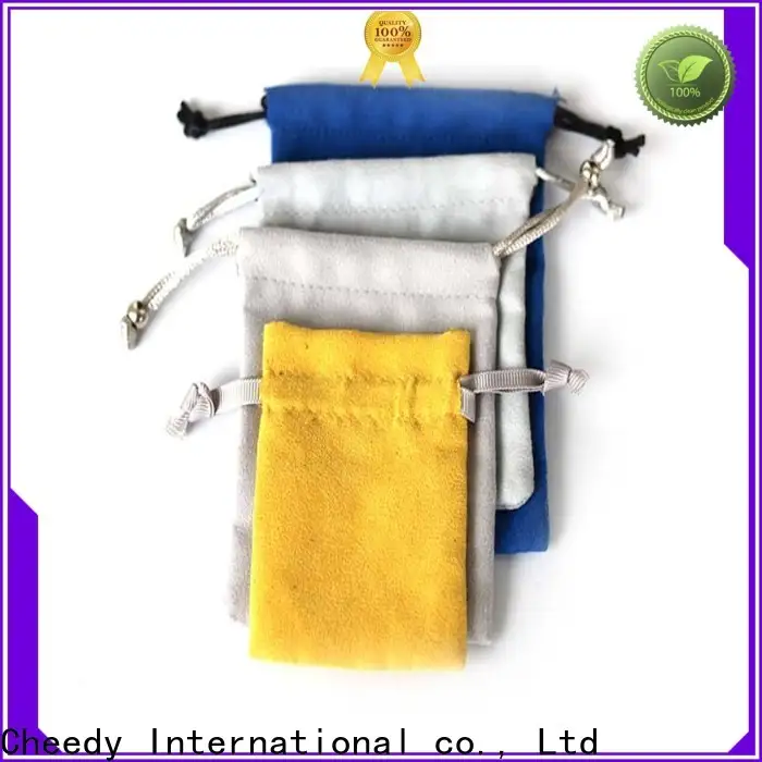 Cheedy packaging small drawstring bags for jewelry suppliers for ring 1