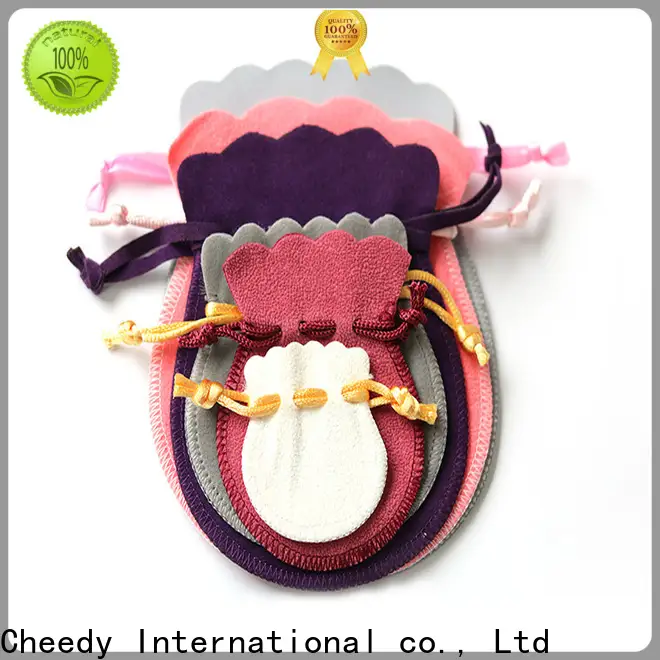Cheedy Latest velvet favour bags manufacturers for watch 1