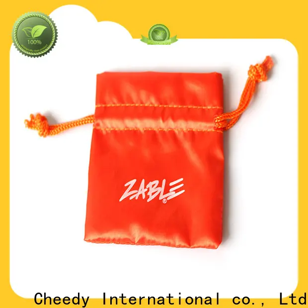 Cheedy satin silk packaging bags company for watch 1