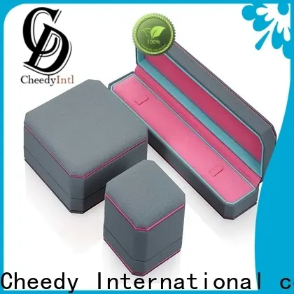 Cheedy leather chocolate packaging suppliers for jewelry 1