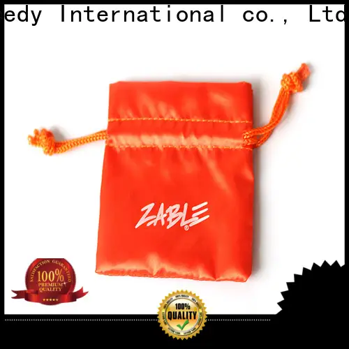 Cheedy satin purple velvet bag for business for ring 1