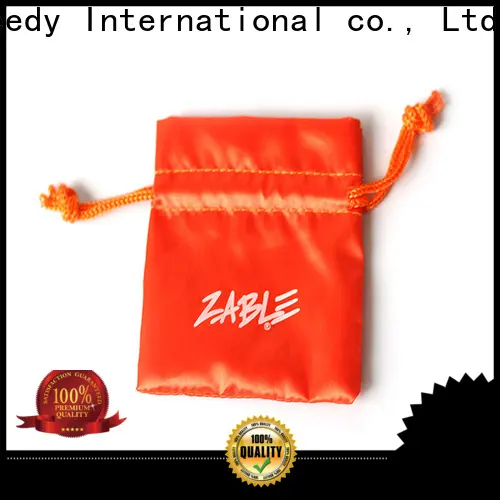 Cheedy satin purple velvet bag for business for ring 1