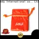 Cheedy satin purple velvet bag for business for ring 1