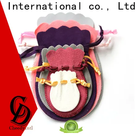 Cheedy High-quality velvet jewellery gift box suppliers for ring 1