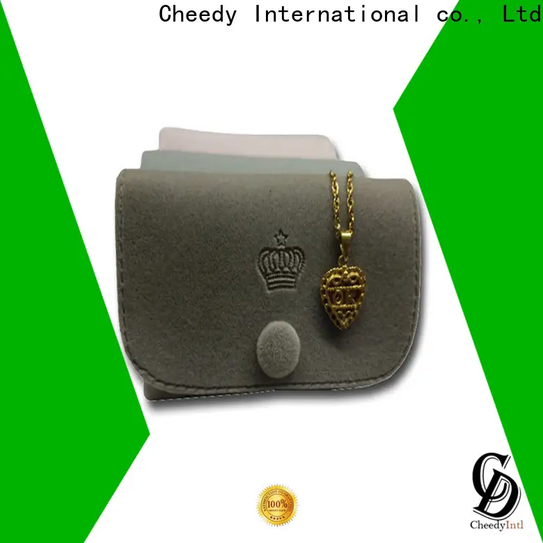 Latest large velvet pouch price factory for jewelry 1