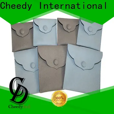 Cheedy personalized wholesale leather boxes manufacturers for necklace 1