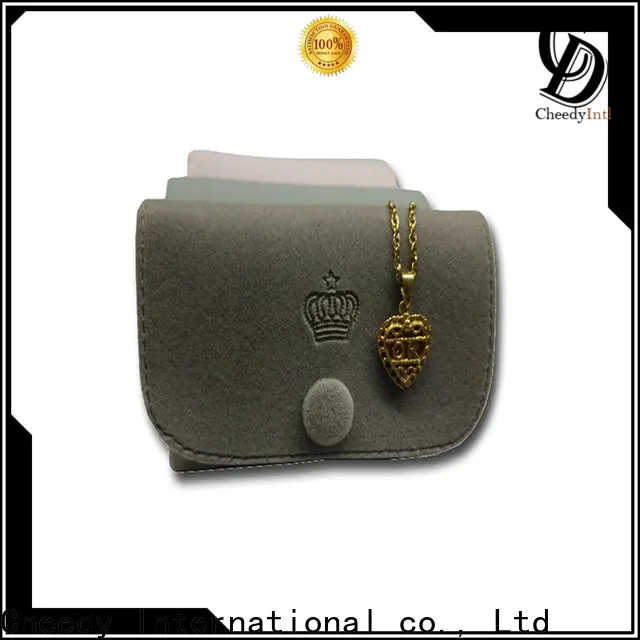 Best black velvet pouch watch supply for jewelry 1