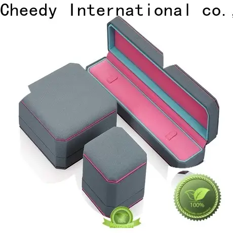 Cheedy Best personalized jewelry box wholesale for business for ring 1