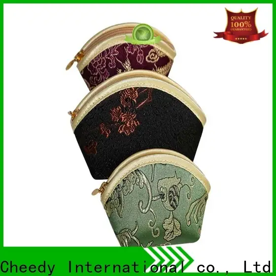 Cheedy brocade little drawstring bags factory for necklace 1