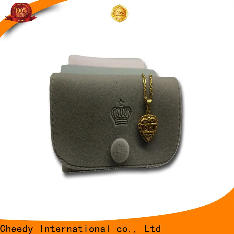 Cheedy Custom velvet bags pouches company for jewelry 1