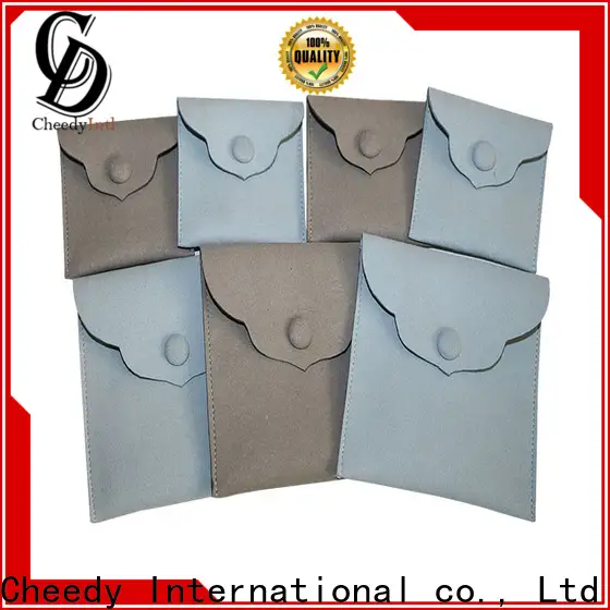Top leather bag pouch boxes factory for ring 1