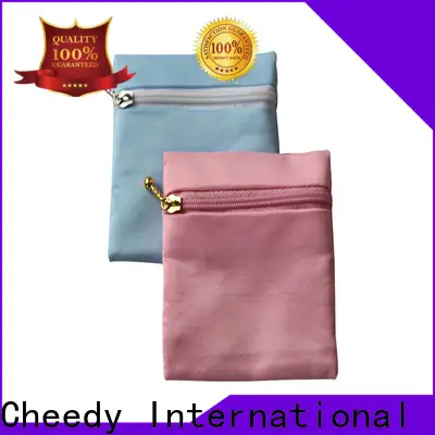 Cheedy satin printed velvet bags manufacturers for necklace 1