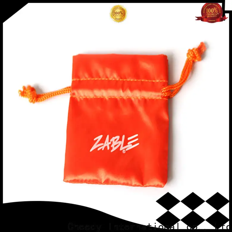 Cheedy bags satin bags with logo for business for jewelry 1