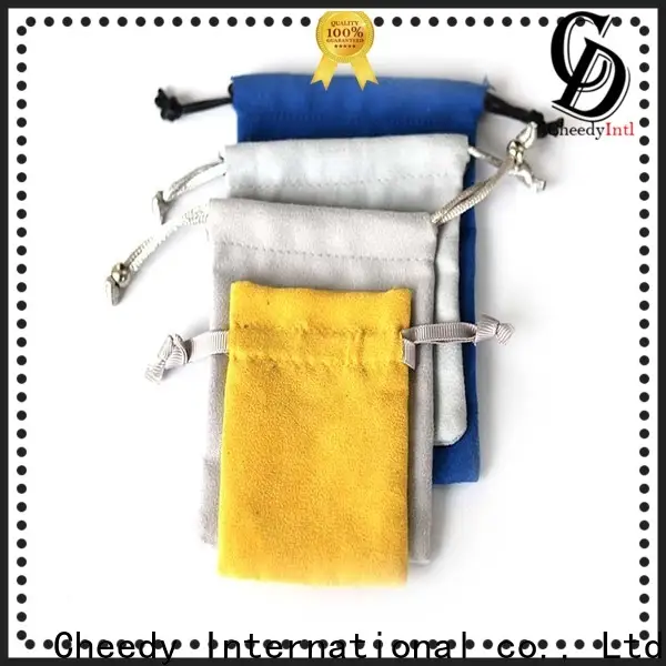 Cheedy Top suede jewelry pouches wholesale for business for watch 1