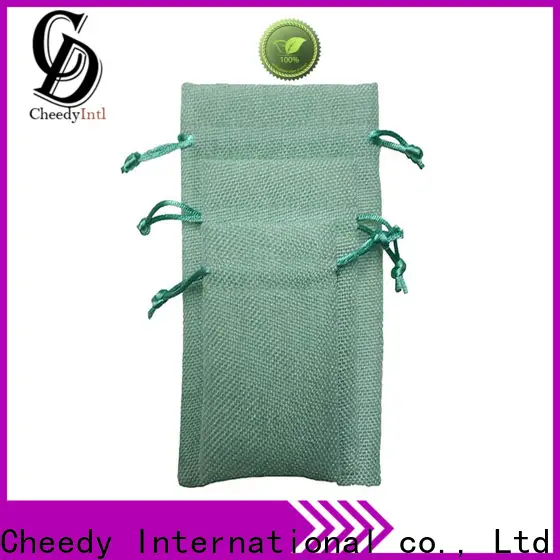 Cheedy Wholesale drawstring bag packaging suppliers for jewelry 1