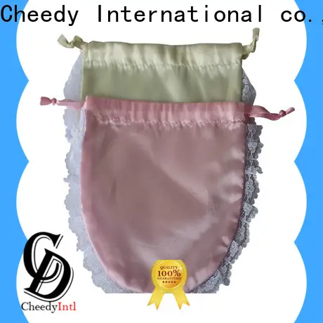 Cheedy packaging small velvet drawstring pouches factory for necklace 1