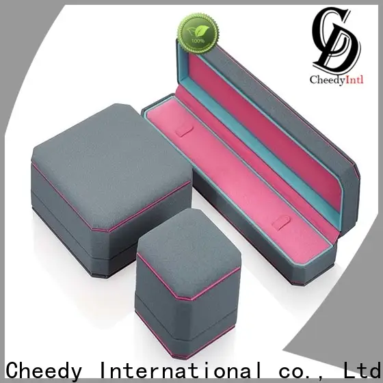 Cheedy personalized leather money bag pouch suppliers for necklace 1