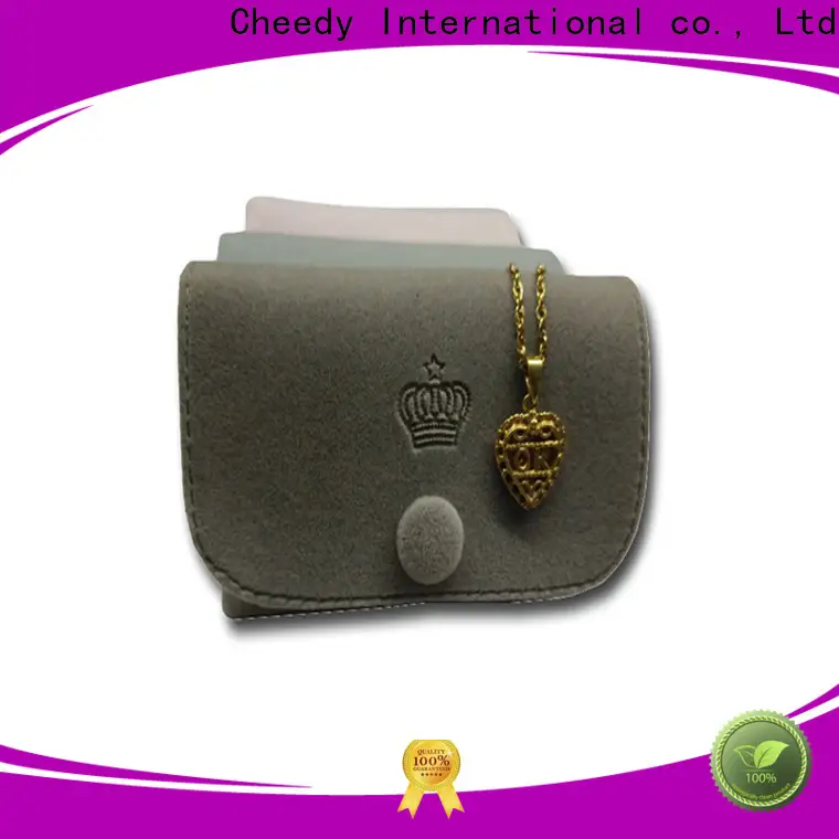 New black velvet jewelry bags velvet company for ring 1