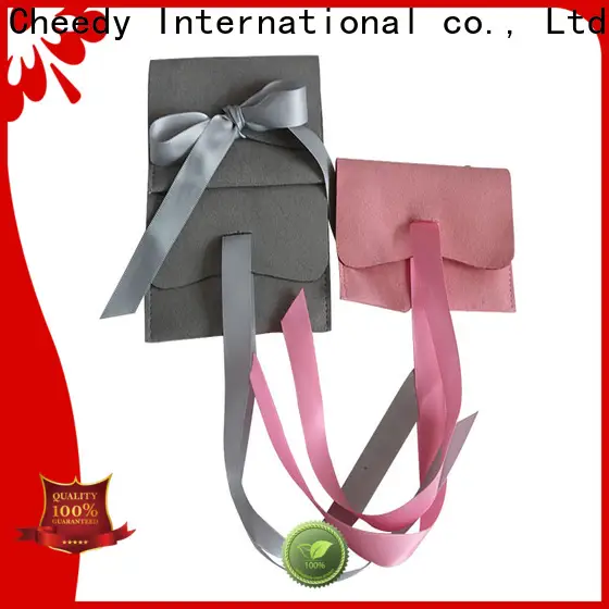 Cheedy Top custom jewelry pouches with logo suppliers for watch 1