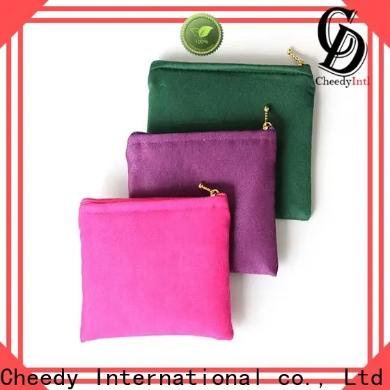 Cheedy packaging small jewelry pouch for business for jewelry 1