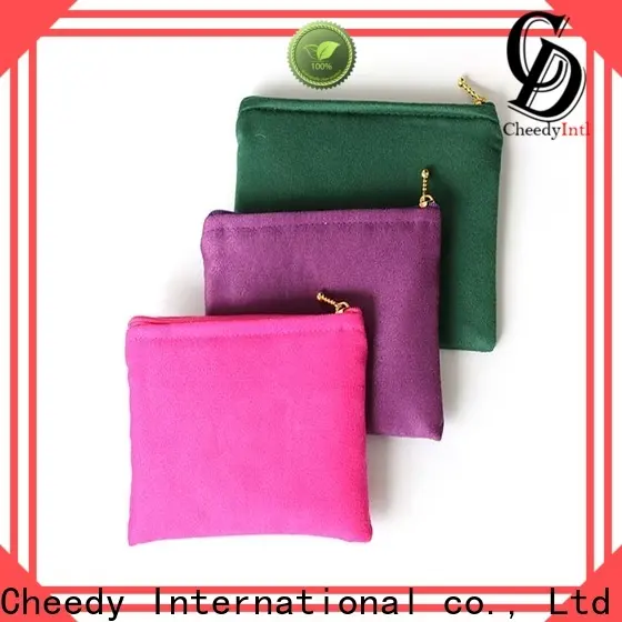 Cheedy packaging small jewelry pouch for business for jewelry 1