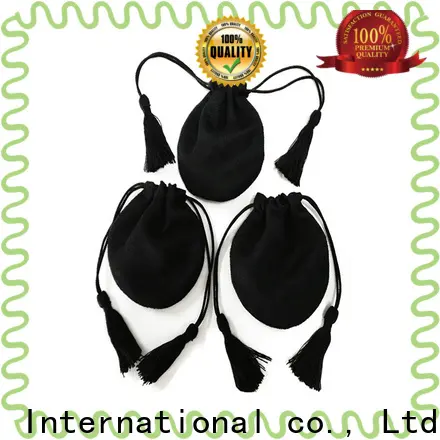 Cheedy High-quality printed velvet pouches factory for ring 1