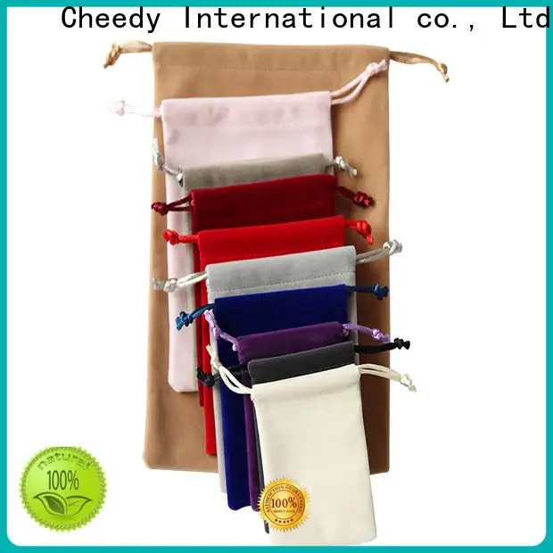 Cheedy Best velvet ring pouch suppliers for jewelry 1
