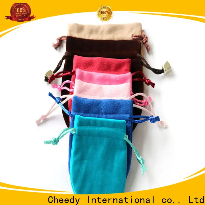 Cheedy jewellery printed velvet bags supply for jewelry 1