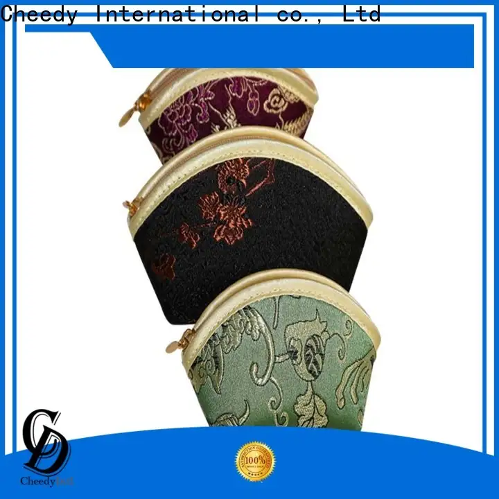 Custom fabric pouches wholesale jewelry company for necklace 1