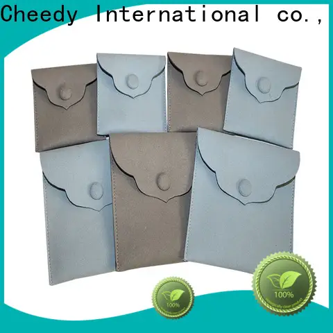 Cheedy Wholesale leather nail pouch suppliers for ring 1