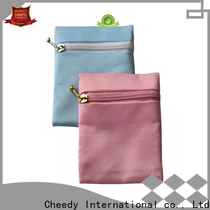 Cheedy satin lace bags for wedding favors supply for necklace 1