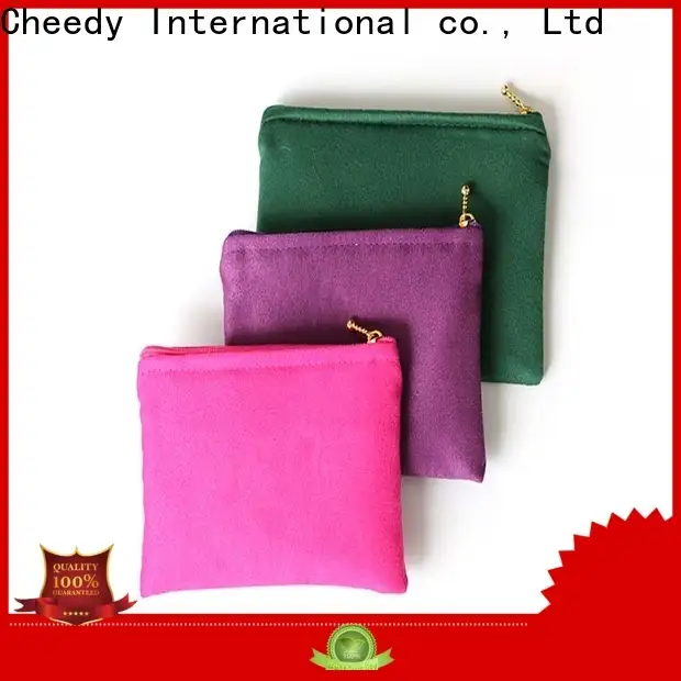 Cheedy Top velour jewelry bags supply for ring 1