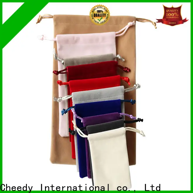Cheedy High-quality velvet jewelry box manufacturers for necklace 1