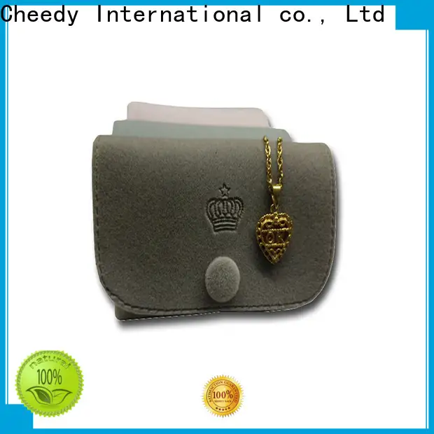 Cheedy packaging black velvet jewelry gift boxes factory for watch 1