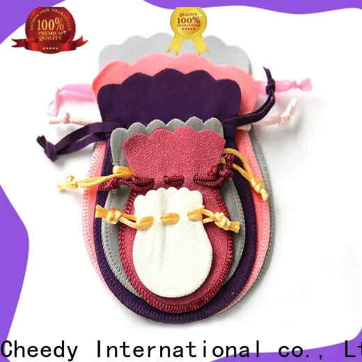Cheedy New velvet jewelry pouches wholesale company for watch 1
