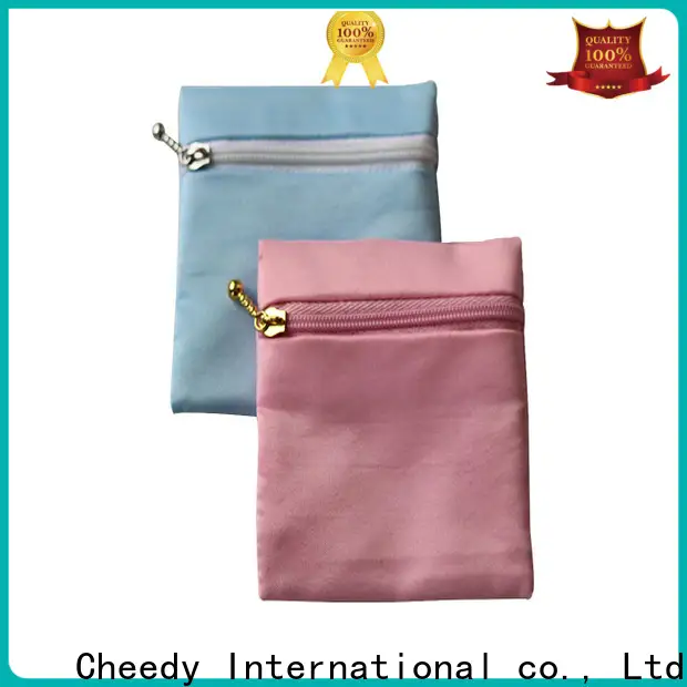 Cheedy bags custom silk drawstring bags supply for ring 1