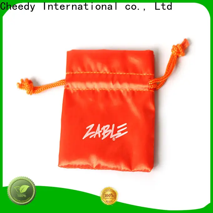 Cheedy Top satin jewelry pouch supply for jewelry 1